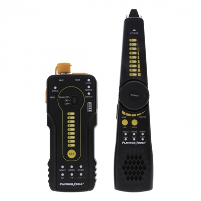 The Platinum Tools TDG310K1C Digital Tone and Probe Kit, Cable tester, Toner, Probe kit, Tone generator, Tone tracing probe, Wire tracing, Cable locator, Cable toner, Cable finder, Cable tracer, Cable tracer, Cable tracker, RJ11, RJ45, UPC: 849160013532