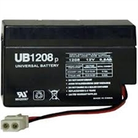 Rechargeable, Sealed, Lead Acid, VRLA AGM, Maintenance Free, Battery, with Wire Leads, UB1208,
Replaces, Haze, HZS12-0.8, Portalac PE12v0.8, Power Sonic, PS-1208, Yuasa NP0.8-12,
UPC. 806593457913,
