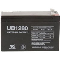 Universal, UB1280, 12 volt, 8 amp, UPGI, UPG, 85986, D5743, Sealed Lead Acid, Battery, alarm system, back up battery,