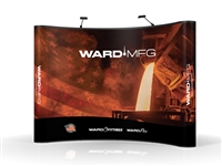 WARD Mfg Fittings & Flex Pop-Up Tradeshow Booth ---- 10' x 10'