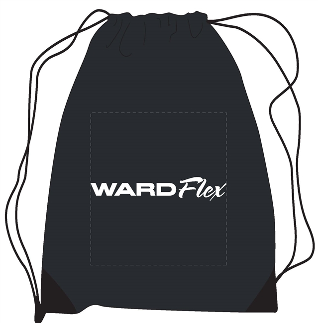 WardFlex Drawstring Backpack, 14" x 18"