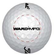 Ward MFG Golf Balls, Callaway ERC Soft-Triple Track Balls, Dozen