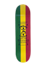 Mini Kicktail Rasta Deck