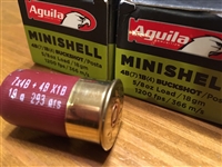 12 gauge 1 3/4" Minishells Aguila - #100