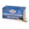 22 Hornet PPU 45gr SP - 50 rounds