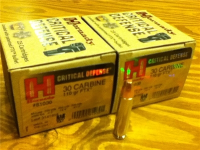 30 Carbine 110gr FTX -  25 rounds