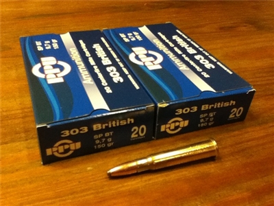 303 British 150gr SP Ammunition - 20 Rounds