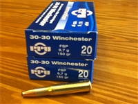 30-30 Winchester 150gr SP Ammunition - 20 Rounds