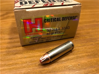 32 H&R Magnum 80gr FTx Hornady