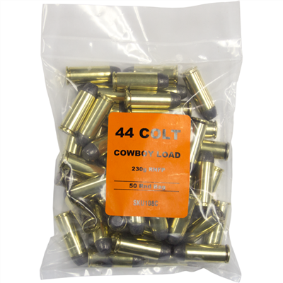 44 Colt 230gr LRNFP Overstock Ammo - #50 rounds