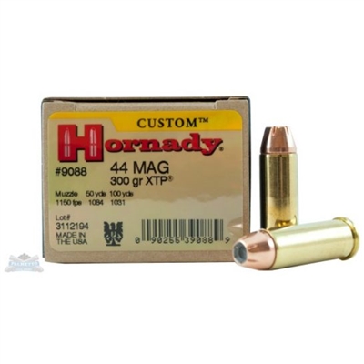 44 Magnum 300gr XTP Hornady - #20 rounds