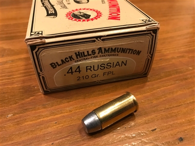 44 Russian Black Hills 210gr LFP #50