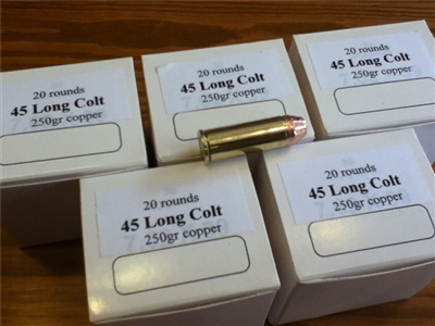 45 Long Colt 255gr CFN 100rnds