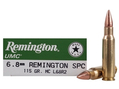 6.8 SPC Remington 115gr FMJ - #40