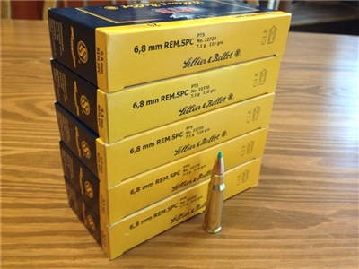 6.8 SPC S&B 110gr PTS - #100