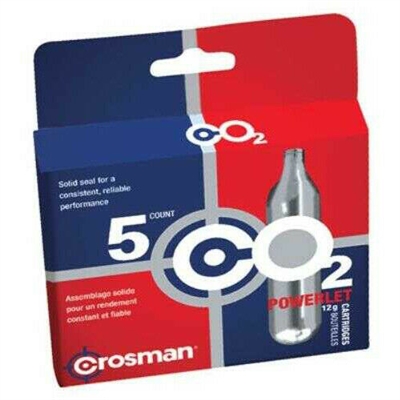 Crossman PowerLet CO2 Cartridge 5 count