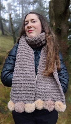 Chunky Lake District Hand Knit Winter Scarves
