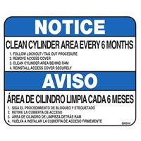 COMPACTOR SAFETY NOTICE DECAL