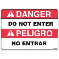 DO NOT ENTER SAFETY DECAL