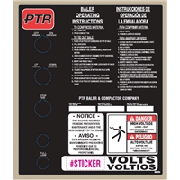 DECAL BALER CONTROL BOX DOOR