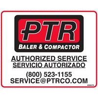 DECAL NEW LARGE PTR SERVICE 8X10