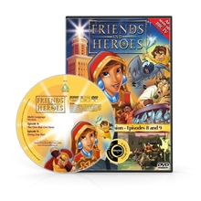 Friends and Heroes Episodes 8-9 DVD 10 languages