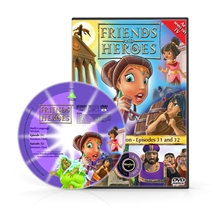 Friends and Heroes Episodes 31-32 DVD 10 languages