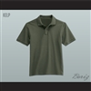 Men's Solid Color Kelp Polo Shirt