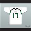 Tyler Allgeier 17 Henry J. Kaiser High School Cats White Football Jersey 1