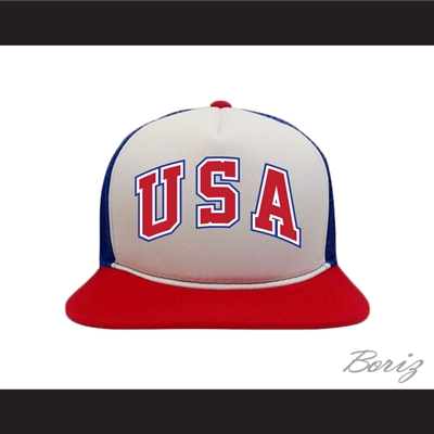 1984 USA Team Red White and Blue Baseball Hat