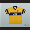 1997-1999 Arsenal London FC Yellow Soccer Jersey