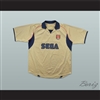 2001-2002 Arsenal London FC Old Gold Soccer Jersey