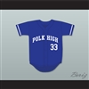 Al Bundy 33 Polk High School Blue Baseball Jersey