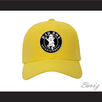 Bad Boy Entertainment Yellow Baseball Hat