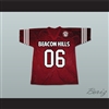 Danny Mahealani 06 Beacon Hills Cyclones Lacrosse Jersey Teen Wolf Includes Patch