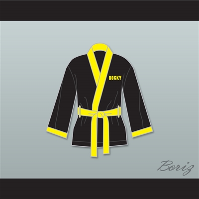 Rocky Balboa Italian Stallion Satin Half Boxing Robe