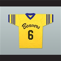 Danny Mahealani 6 Beacon Hills Beavers Lacrosse Jersey Throwback Teen Wolf