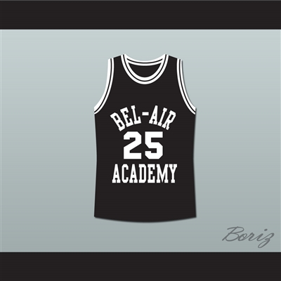 The Fresh Prince of Bel-Air Alfonso Ribeiro Carlton Banks Bel-Air Academy Basketball Jersey