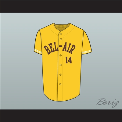 Fresh Prince Will Smith Bel-Air Academy Baseball Jersey Stitch Sewn