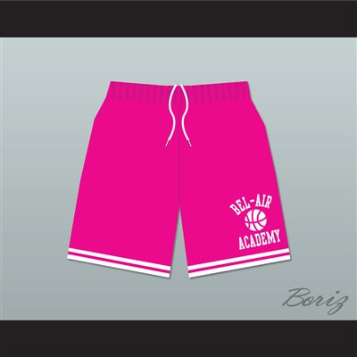 Bel-Air Academy Pink Basketball Shorts