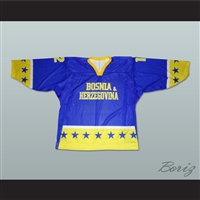 Bosnia & Herzegovina National Team Hockey Jersey