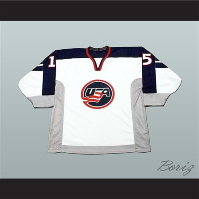 Brett Hull 15 USA National Team Hockey Jersey Any Player or Number