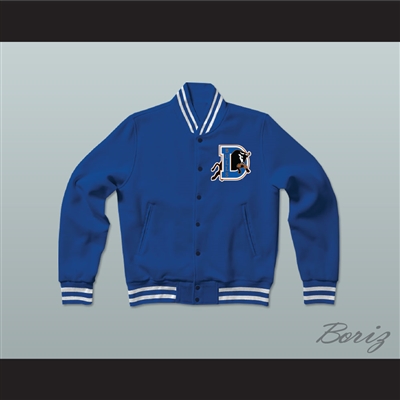 Bull Durham Baseball Letterman Jacket-Style Sweatshirt