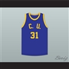 Sam "Bull" Newton 31 Cadwallader University Blue Basketball Jersey Fast Break