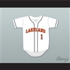 Chris Sale 1 Lakeland Senior High School Dreadnaughts White Baseball Jersey 1