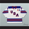 Cole Caufield 13 USA White Hockey Jersey