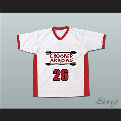 Crooked Arrows Tyler Hill Silverfoot Lacrosse Jersey