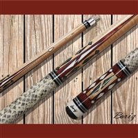 Boriz Billiards Pool Cue Stick Classic Style Serpent Skin AB 115