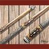 Boriz Billiards Pool Cue Stick Classic Style Serpent Skin AB 222