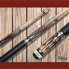 Boriz Billiards Pool Cue Stick Classic Style Black Leather JL 634